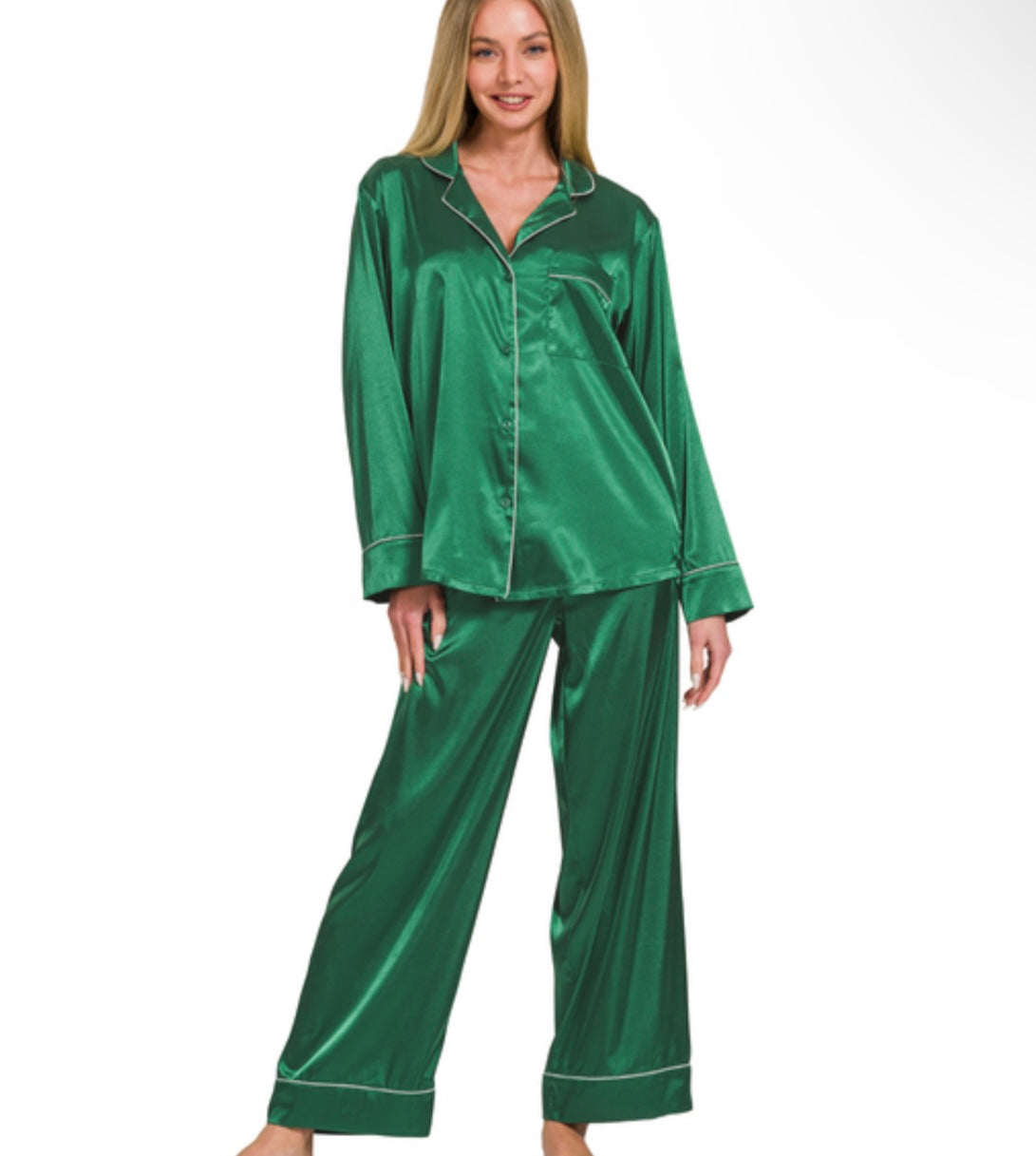 SILK PAJAMA SET