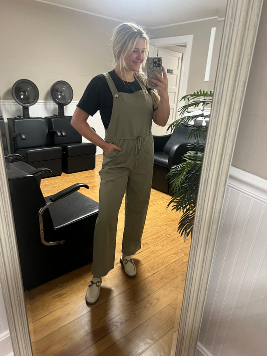 OLIVE JUMPSUIT