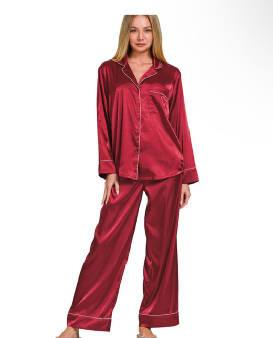 SILK PAJAMA SET