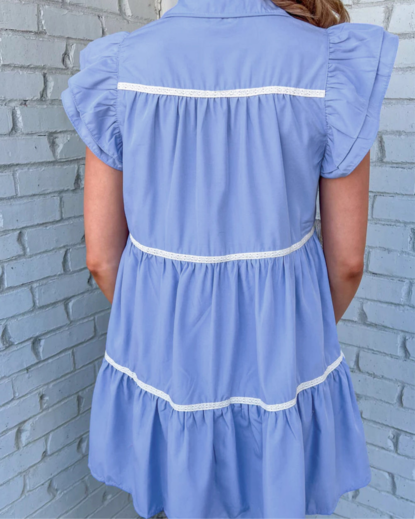 RUFFLE TEIR DRESS