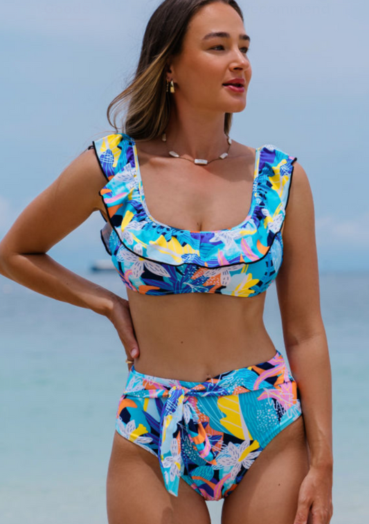 TROPICAL PRINT BIKINI